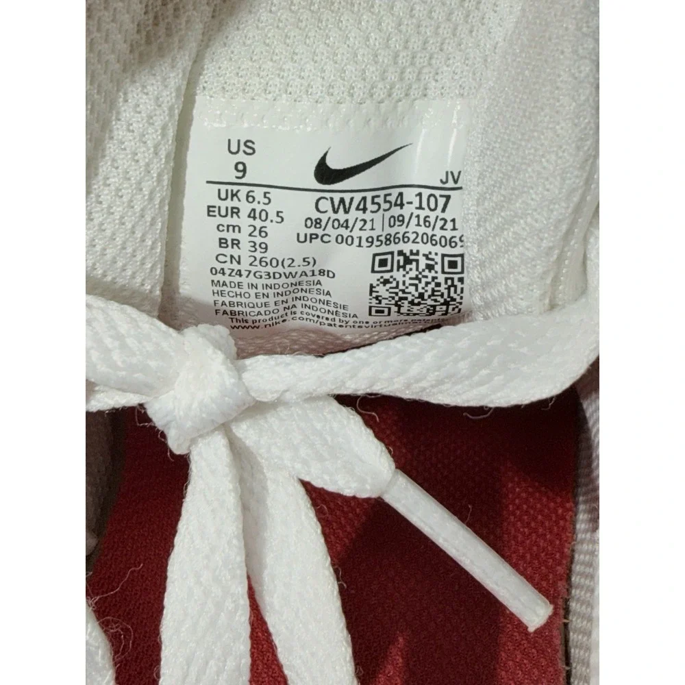 Nike Air Max SC SE Womens Size 9 White Gold Athletic Running Shoes Sneakers
